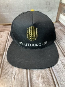 jurassic park world snapback cap hat unathorized black - Picture 1 of 7