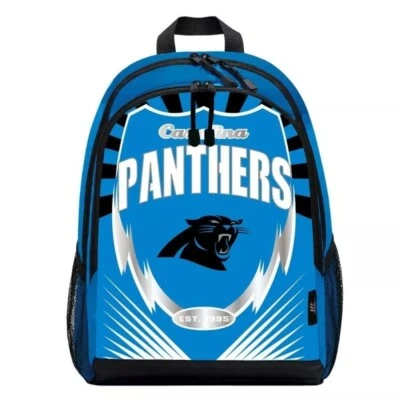 Carolina Panthers Lightning Backpack,  Blue Youth/Kids School  NFL Backpack - Image 1 of 3