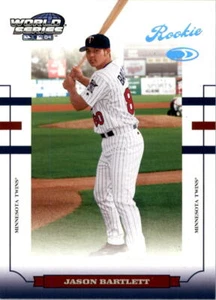 2004 Donruss World Series HoloFoil #177 Jason Bartlett 24/25 Twins Rookie NM-MT - Picture 1 of 1