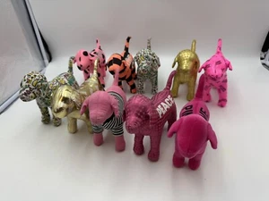 Victoria's Secret PINK Plush Puppy Dog Lot Of 11. As Is! Used - Picture 1 of 8