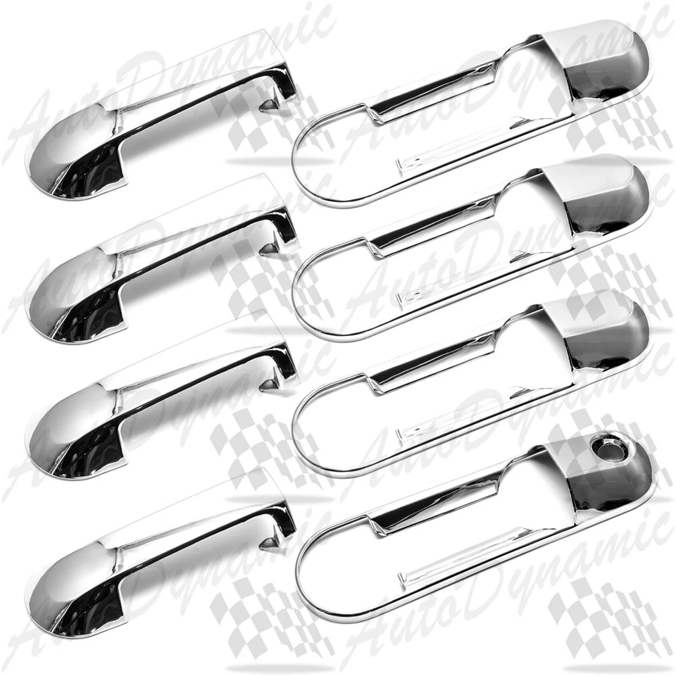 PARA 2002 2003 2004 2005 LINCOLN AVIATOR CROMO MANIJA PUERTA CUBIERTAS CUBIERTA 8 PIEZAS EE. UU. Foto 1 de 1