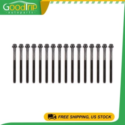 Head Bolts Set For 1998 - 2008 Ford Ranger Mazda B3000 Sable 3.0L VIN "V" Foto 1 de 4