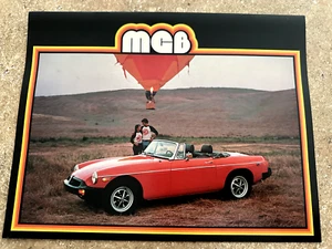 1979 MG MGB Catalog Sales Brochure Convertible Roadster NEW - Picture 1 of 5