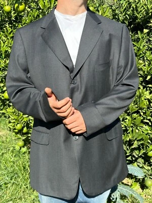 Ermenegildo Zegna Su Misura Traje Completo Disfraz Blazer Pantalones Formales Talla 62 R Foto 1 de 4