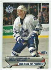 2005-06 AHL Top Prospects #49 Jeremy Williams