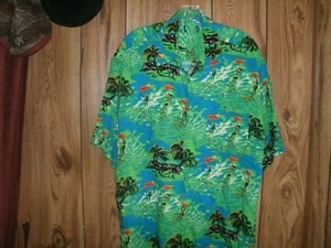3 HAWAIIN SHIRTS/ LARGE/ GOOD CONDITION/RAYON/GREAT FEEL! /GOOD BUY - Picture 1 of 8