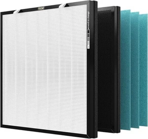 RFM80 Replacement Filters for Max Air Purifier OVHM80 - 1 Carbon, 1 HEPA, 3 Pre - Imagen 1 de 1