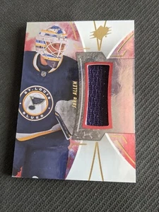 2016-17 UPPER DECK UD SPX JAKE ALLEN #38 GAME USED JERSEY RED - Picture 1 of 2