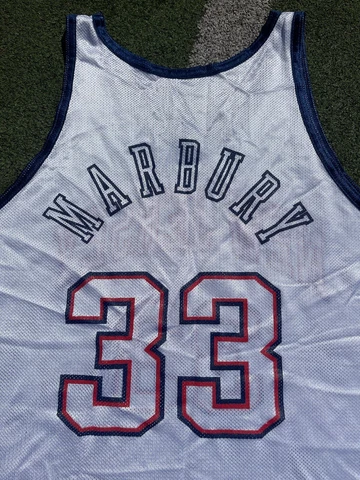 Vintage New Jersey Nets 90’s Stephon Marbury Retro NBA Jersey Cover