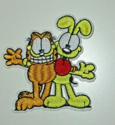 Parche bordado de hierro de 3" de Garfield & Odie Best Friends Foto 1 de 2