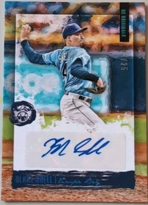 BLAKE SNELL 2022 Panini Diamond Kings AUTO Blue 4/25 Giants Rays Padres Jersey # - Picture 1 of 2