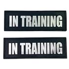 Reflective In Training Patches with Hook Backing for Service Animal Vests /Ha...