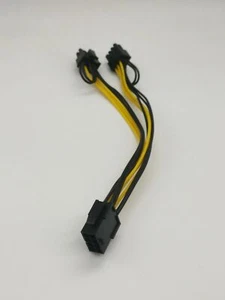 NVIDIA dual 8 to 8 Graphics Card Power Cable for Tesla K80 M40 M60 P40 P100 - Picture 1 of 4