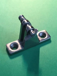 Deck Hinge Boat Bimini 90 Degree Top Fitting w/ Removable Pin Stainless Steel - Bild 1 von 7