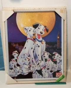 101 Dalmations Disney Poster (Framed)16” X 20” Vintage - Picture 1 of 7