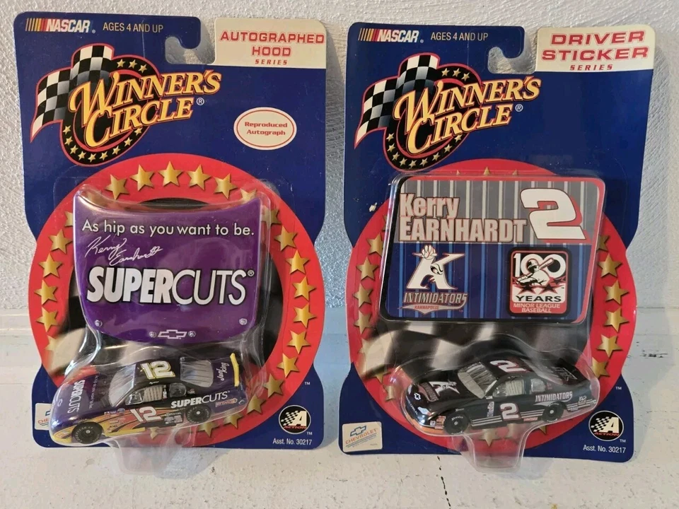 NASCAR 2002 Winner's Circle Driver Sticker #2 Kerry Earnhardt Chevrolet 1 64