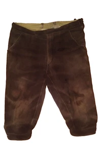 LODEN-FREY Kniebundhose Wildlederhose braun Größe 52 - Bild 1 von 10