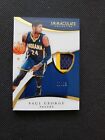 2014-15 PAUL GEORGE PANINI IMMACULATE ACETATE JERSEY NUMBERS PRIME PATCH #10/13!