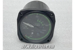 C662020-0109, 6221, Twin Cessna Aircraft Fuel Flow Indicator - Bild 1 von 2