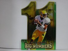 1999 Press Pass Big Numbers Cincinnati Bengals Football Card #BN9 Akili Smith