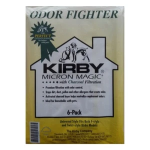 Original Kirby Filter Bags > 6er pack < Universal ODOR Fighter (202916) - Picture 1 of 3