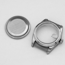 FIT 2836 2824 8200 WATCH date just style CASE FULL STAINLESS STEEL  waterproof
