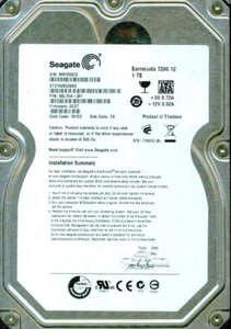 ST31000528AS, 9SL154-301, CC37, TK, 9VP2 SEAGATE SATA 1TB 10153 - Picture 1 of 1