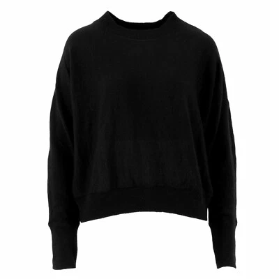 PEOPLE TREE Damen Oversize Pullover U375UV-BK1.12 Schwarz / 40 / Wollpullover - Bild 1 von 4