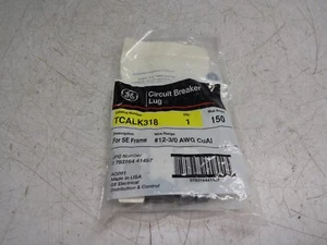 Interruptor de circuito General Electric TCALK318 lengüeta 150A para marco SE #12-3/0 AWG CuAl - Imagen 1 de 8