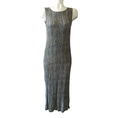 Studio JPR Size M Geometric Long Multi-color Dress Foto 1 de 3