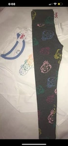 Justice "I’m On A Roll” Sushi Long Sleeve Top & Leggings Size 10 Sushi NWT - Picture 1 of 4