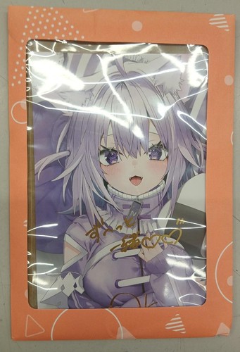 COVER Autogramm Postkarte Hololive Nekomata Okayu | eBay.de