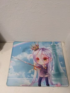No Game No Life Mouse Pad Shiro - Picture 1 of 2