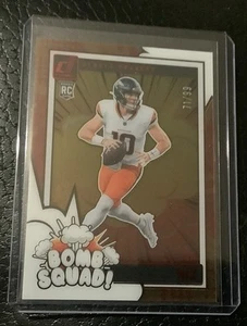 2024 Donruss Optic Clearly Bo Nix Bomb Squad /99 - Bild 1 von 3