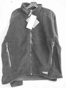 REI Jacke Herren XLarge schwarz Fleece durchgehender Reißverschluss Freizeit neu mit Etikett 200 - Bild 1 von 6
