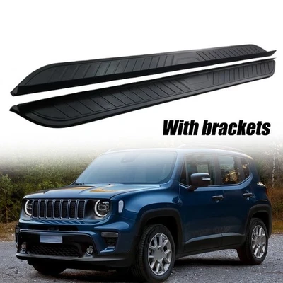 2 piezas estriberas aptas para Jeep Renegade 2015-2026 barras Nerf escalón lateral Foto 1 de 4