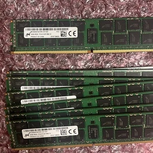 ( Lot of 8) MICRON 16GB PC4-2133P REG SRVER 2RX4 MEMORY MTA36ASF2G72PZ-2G1A2KK - Picture 1 of 2