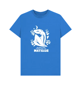 PREMIUM OFFICIAL APOH APOH Matisse Blue Nude II Royal Blue T-Shirt - Picture 1 of 3