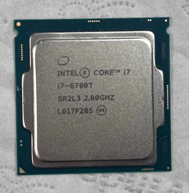6Th Gen Intel Core i7 6700T Socket LGA 1151 CPU Processor 2.8GHz SR2L3 Quad Core - Image 1 of 1