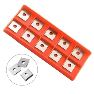 10pcs 12*12*1.5mm 12mm Pressing Router Blade Silver Woodworking Workshop - Picture 1 of 11