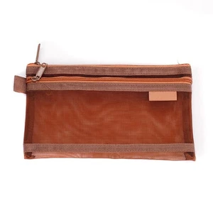 2 Stück Doppellagige Netz Reißverschluss Kosmetiktaschen Tragbar Make-up Orga... - Bild 1 von 8