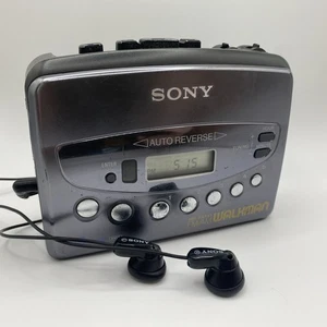 SONY WM-FX451 WALKMAN CASSETTE TAPE PLAYER AUTO REVERSE - REPLACED BELT & TESTED - Picture 1 of 14