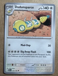 Pokemon Paldea Evolved Dudunsparce 157/193 - Imagen 1 de 1