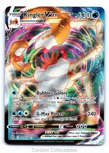 Kingler VMAX 029/172 - Brilliant Stars - Pokemon Karte - Near Mint - Bild 1 von 2