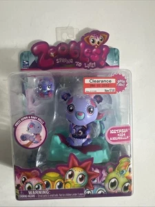 Zoobles Spring To Life 2011 Mama & Zoobling Icetasia #324 Iceabella Spin Master - Picture 1 of 9