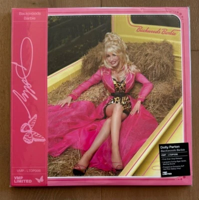 Dolly Parton VMP Backwoods Barbie 2LP Pink Vinyl NEW + Custom Slipmat RARE - Image 1 of 4