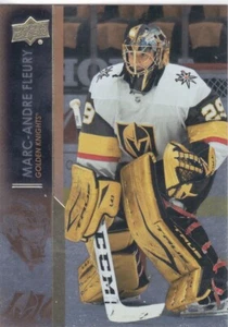 21/22 UD..MARC-ANDRE FLEURY..SILVER FOIL..# 180..GOLDEN KNIGHTS..COMBINED SHIP - Picture 1 of 1