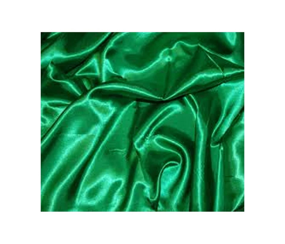 WHOLESALE 10MTS Plain Satin Fabric EMERALD GREEN 60" Wedding Draping Backdrops - Image 1 of 1