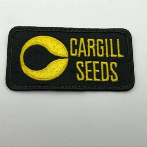 CARGILL Seeds Patch Agriculture Advertising Hat Cap Uniform Patch Vintage - Picture 1 of 12