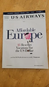 Vintage US Airways Inflight In Flight Airline Airplane Magazine April 2009 - Picture 1 of 3